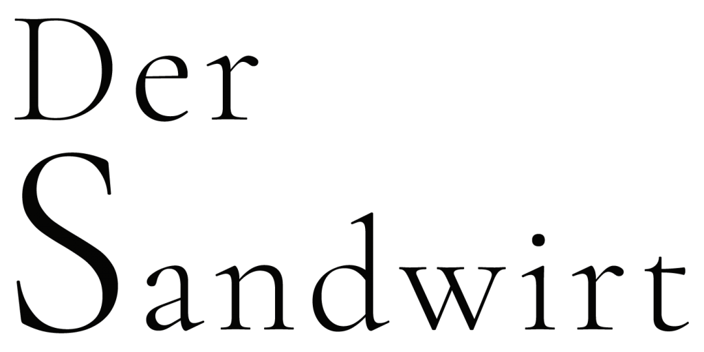 Sandwirt logo schwarz