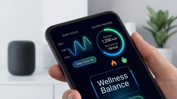 Balanced Lifestyle Smartphone Screen